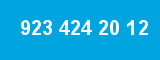 923 424 20 12